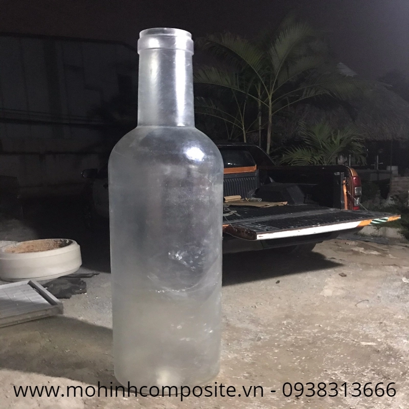 mo hinh bang composite dep1 1 5895 - Bình thủy tinh khổng lồ 01 [ cao 1000mm ]